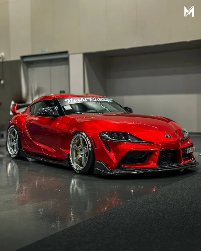 JDM car meet Dubai Toyota Supra events UAE